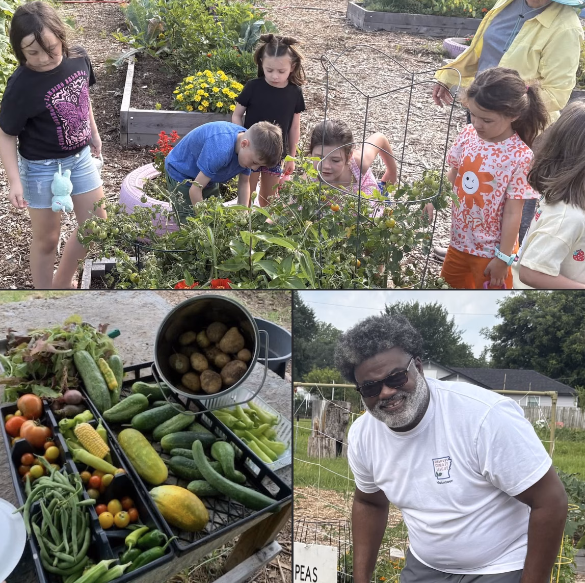 Climate League Hosts Students in Community Garden